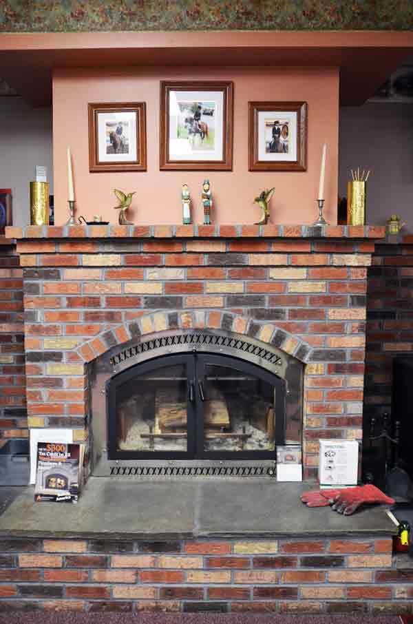 Picture of Country Side Stoves Wood Fireplace