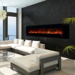 Image of Modern Flames Ambience 100" Wall Mount Electric Fireplace